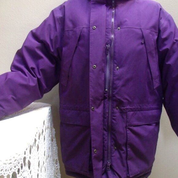VTG Eddie Bauer Goose Down Ridge Line Gore-Tex Puffer Parka Jacket Sz Large - Picture 12 of 13
